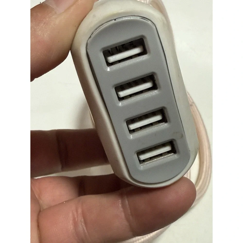 360 Electrical 4-Port USB Extension Cord 6 ft Premium USB Extension Cord US Plug